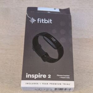 Fitbit Inspire 2 + Heart Rate in Black Open Box